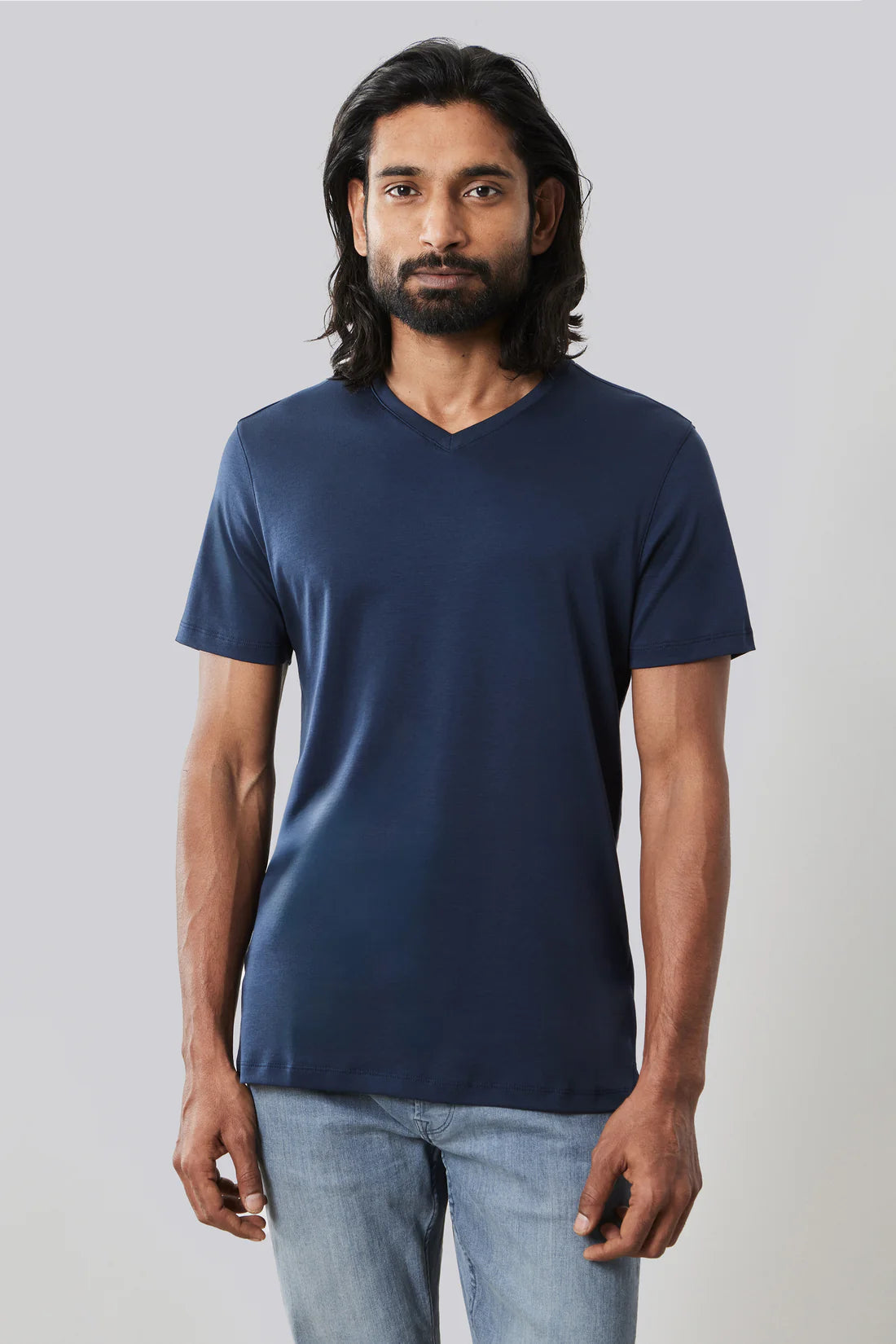 The Barakett V Tee Blue Night