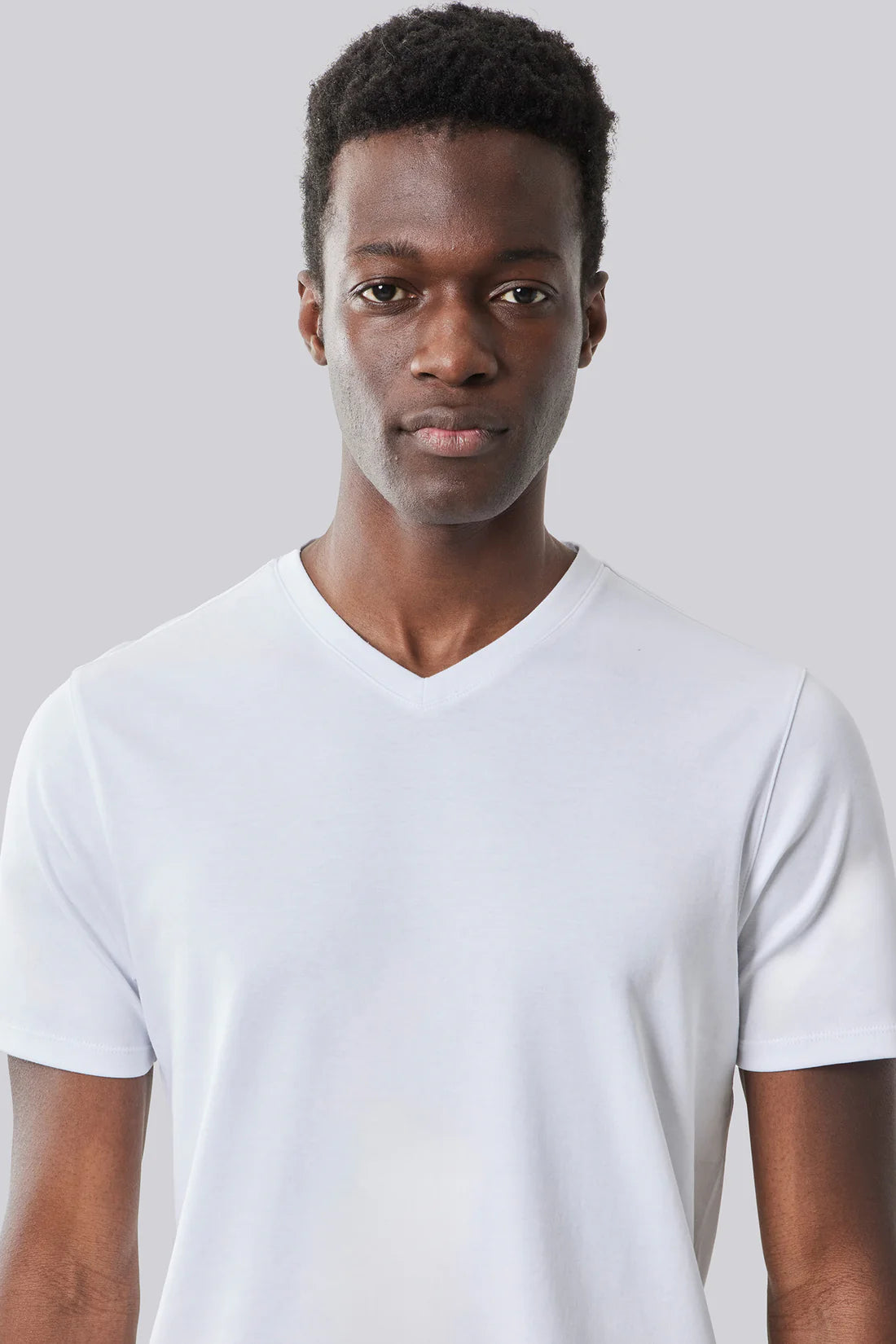 The Barakett V Tee White