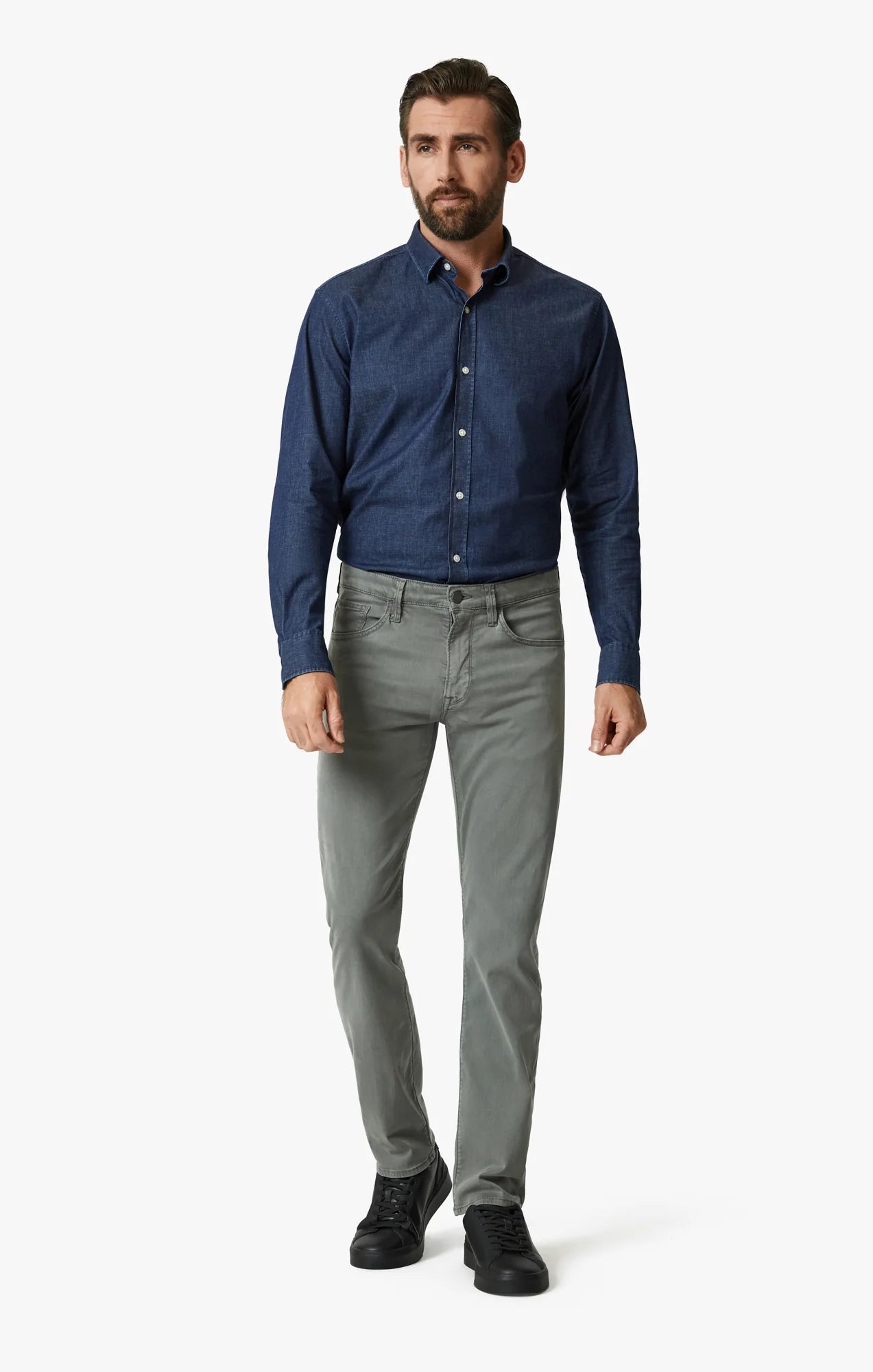 Cool Tapered Leg Pants In Sedona Sage Twill