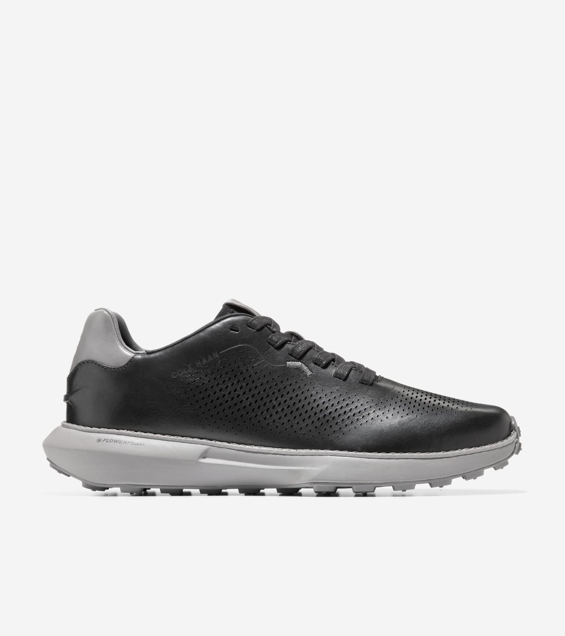 Men's GrandPrø Ashland Laser Perforated Sneakers Black-December Sky