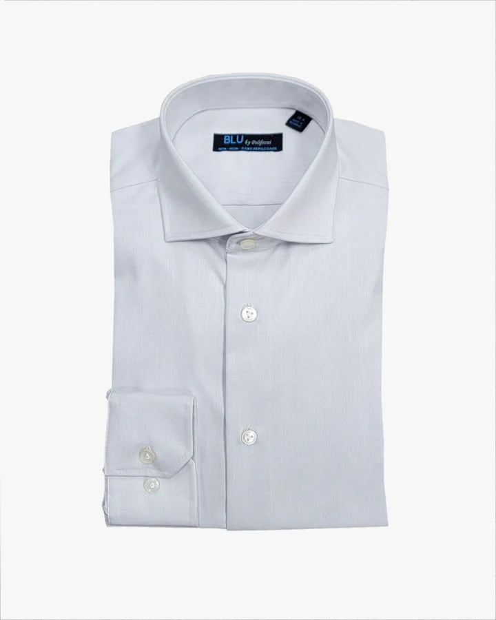 Dress Shirt in Silver Platinum