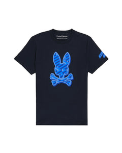 Black Psycho Bunny Graphic T-Shirt