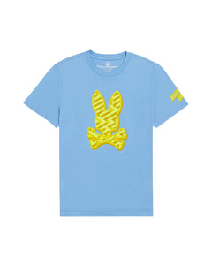 Psycho Bunny Light Blue Graphic T-Shirt
