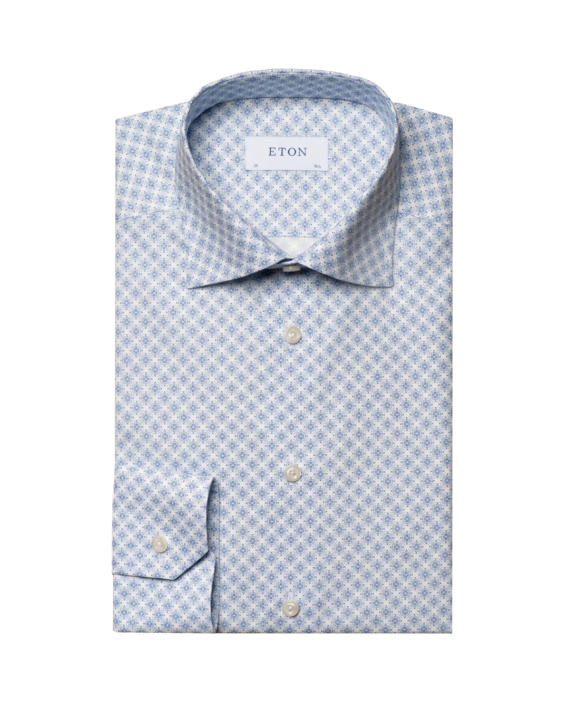 Light Blue Medallion Shirt